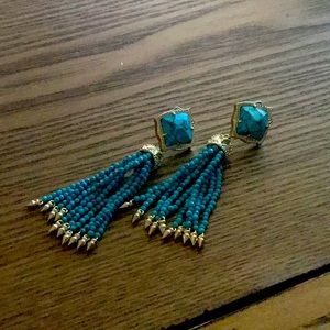Kendra Scott Misha Earrings in Turquoise